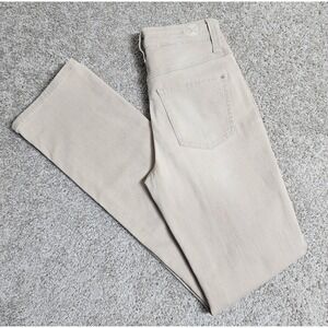 MAC Jeans Dream Line Khaki Beige Straight Leg High Stretch Premium Denim 26"